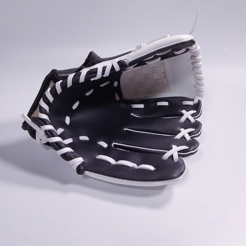 Baseball rukavica za mlade i odrasle — trening na unutarnjem i vanjskom terenu, hvatanje i bacanje, PVC materijal, veličine 10.5/11.5/12.5 inča
