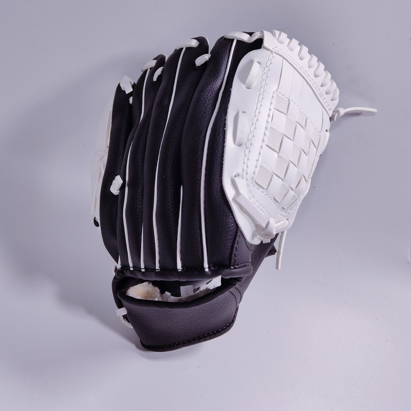Baseball rukavica za mlade i odrasle — trening na unutarnjem i vanjskom terenu, hvatanje i bacanje, PVC materijal, veličine 10.5/11.5/12.5 inča