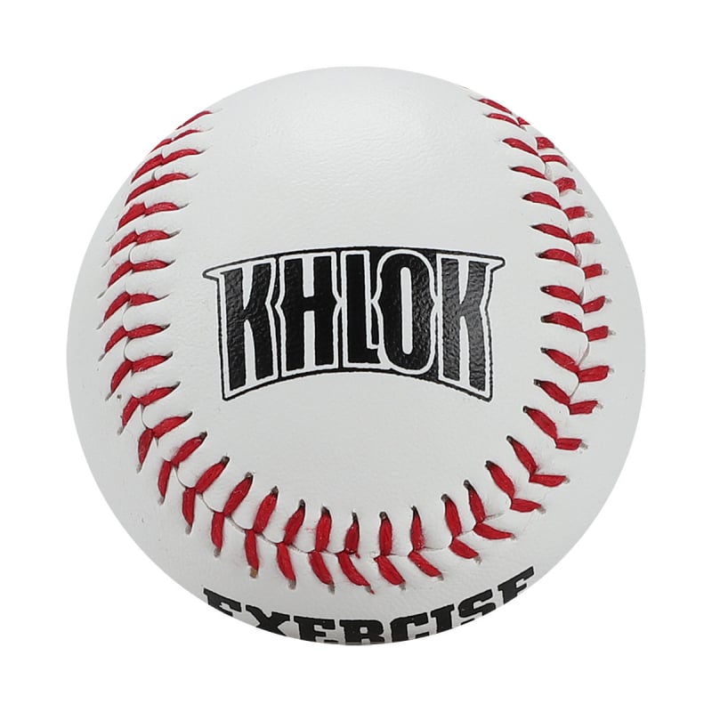 PVC baseball lopta za trening, s ravnim šavom i logom, za djecu i mlade, jezgra od drveta ili pjene, pogodna za baseball i softball