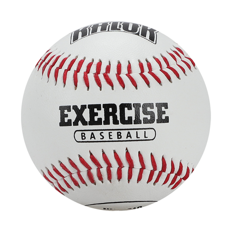 PVC baseball lopta za trening, s ravnim šavom i logom, za djecu i mlade, jezgra od drveta ili pjene, pogodna za baseball i softball