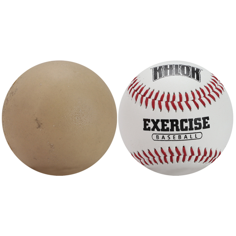 PVC baseball lopta za trening, s ravnim šavom i logom, za djecu i mlade, jezgra od drveta ili pjene, pogodna za baseball i softball