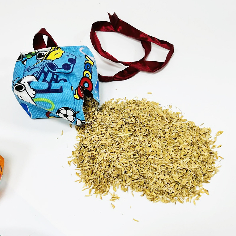 Vaikų smėlio maišo kamuolys – audinys, virvė, rankų darbo, karikatūrų dizainas, fizinio lavinimo žaislas 7–14 metų (Medžiaga: audinys; Funkcija: fitnesas; Amžiaus grupė: 7–14 metų; Kategorija: smėlio maišai)