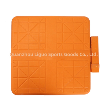 KHLOK Gumijas bāze beisbolam un softbolam – 4 gab komplekts, Pitcher versija un Home Plate versija