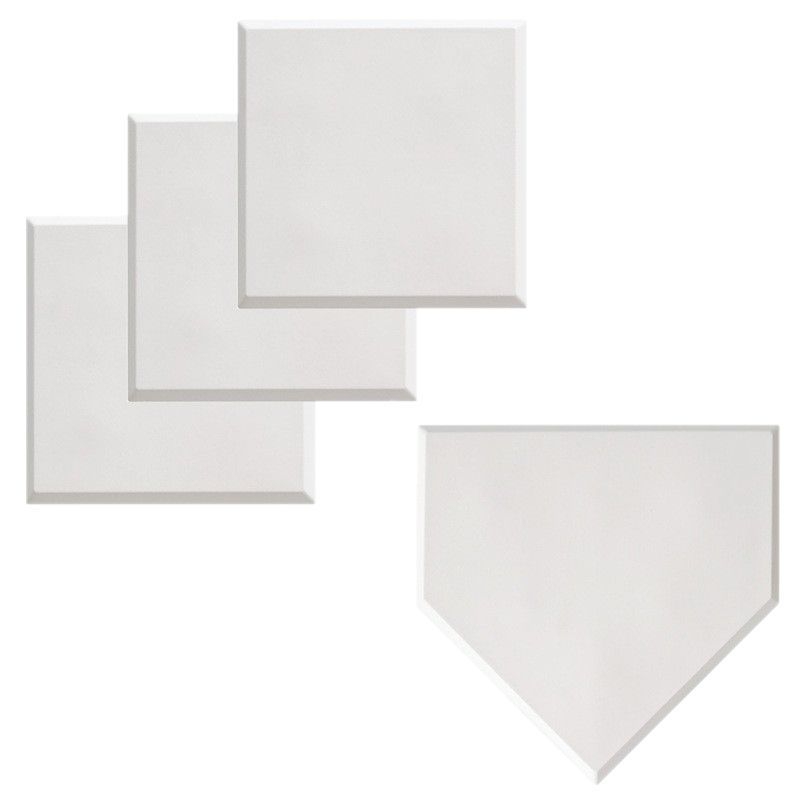 Set trenažnih podnih ploča za baseball i softball, četiri dijela, PVC materijal, mogućnost tiskanja logotipa, pogodan za treninge i natjecanja