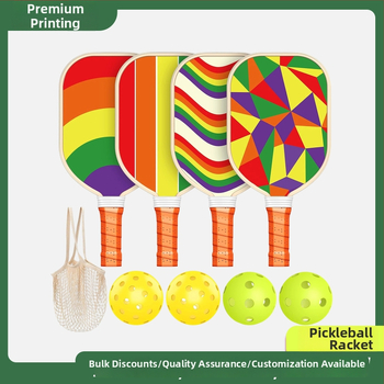Pickleball nūja ar ģeometrisku drukas rakstu, oglekļa šķiedra, svars: vienošanās
