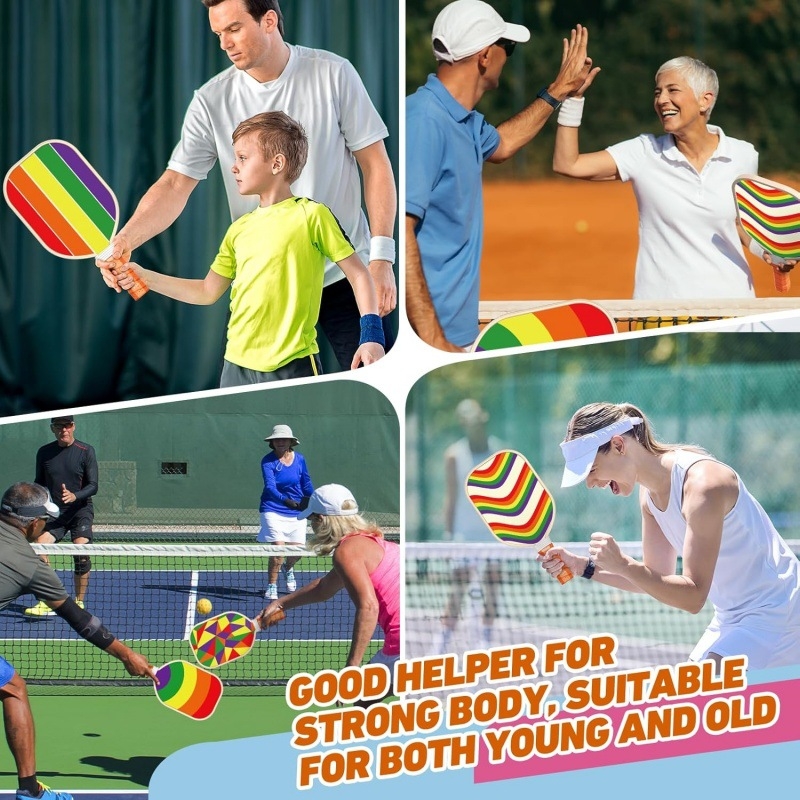 Pickleball nūja ar ģeometrisku drukas rakstu, oglekļa šķiedra, svars: vienošanās