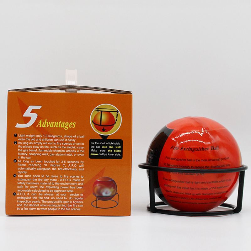Anbo Fire Fighting Fire Ball - sausā pulvera ugunsdzēsības bumba, izcelsme Hebei, modelis Fire Ball, privāta zīmola atļauja pieejama