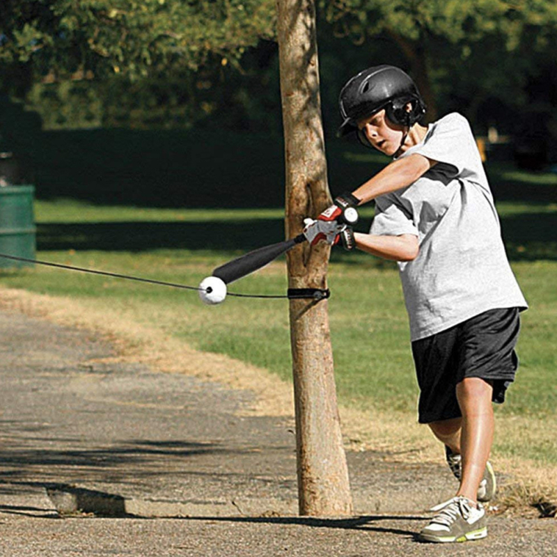Set trenera odbacivanja u baseballu, PVC, za odrasle i djecu, pogodan za baseball, softball i druge igre s loptom, s ovlaštenim privatnim markama