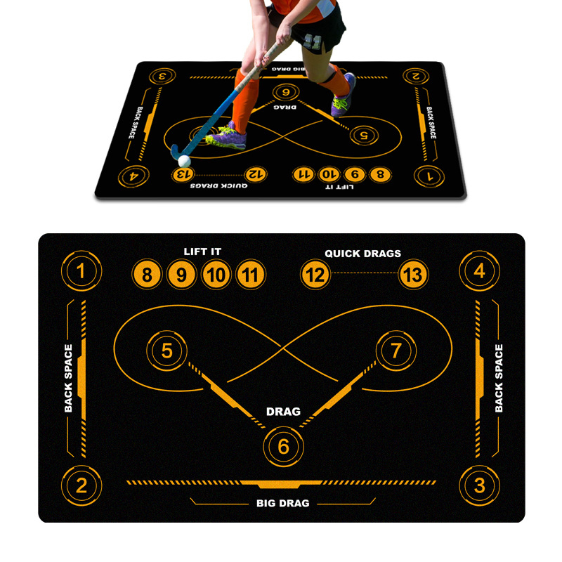 Covor de antrenament pentru hochei, brand Yashuo, material țesătură tehnică, grosime 0,4 cm, personalizare disponibilă