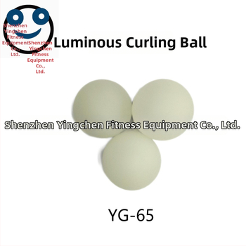 Svetlá PVC hokejová loptička pre hokej na ulici a ľadový hokej, 50 g, tvrdosť 60–70°, tlačené logo