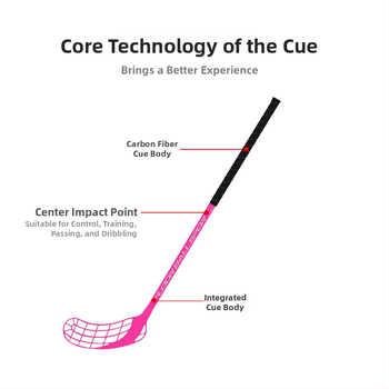 Üvegszálas és szénszálas hokibot padlós hokira és más labdajátékokra