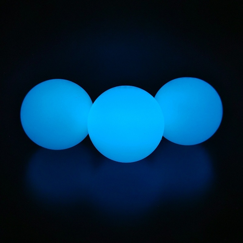 Gaismas hokeja puck un fascia bumba iekšējai/ārējai treniņiem — PVC materiāls, logotipa drukāšana pieejama