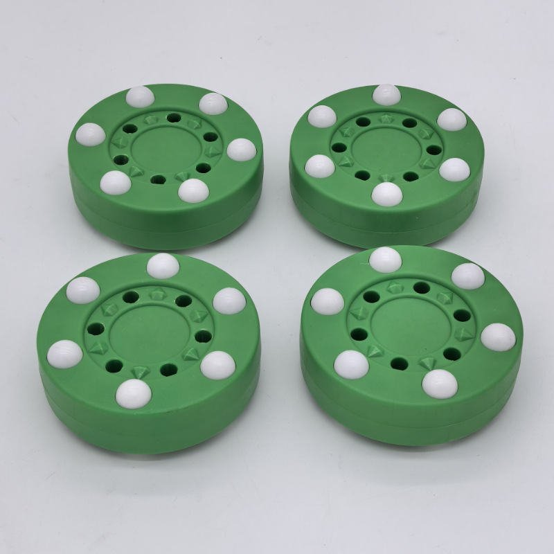 ABS hokeja ripka Diamond Six-Bead — Zīmols Wheel Upper, Pielāgojama, Drukāts logotips