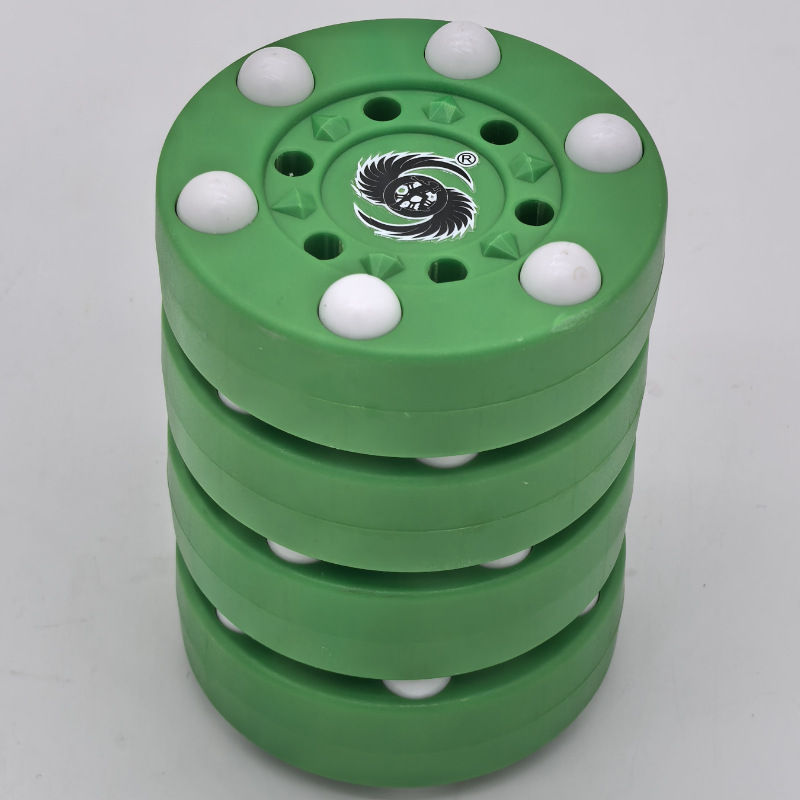 ABS hokeja ripka Diamond Six-Bead — Zīmols Wheel Upper, Pielāgojama, Drukāts logotips