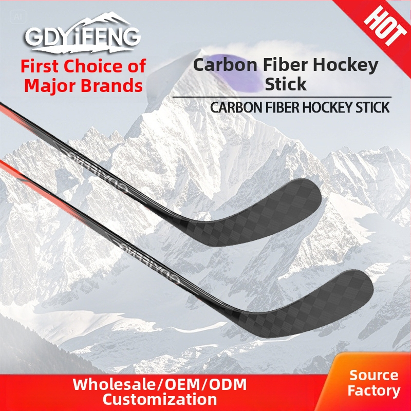 Ledus hokeja nūja no oglekļa šķiedras, Yifeng zīmols, pieaugušajiem