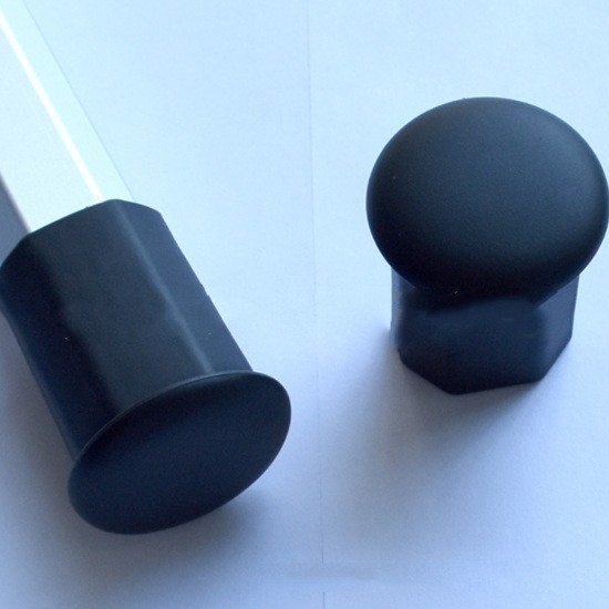 Beigu vāciņš lakrosse/hokeja nūjai, termoplastisks elastomērs, astoņstūra forma, logotipa druka (termoplastisks elastomērs; astoņstūra forma; logotipa druka)