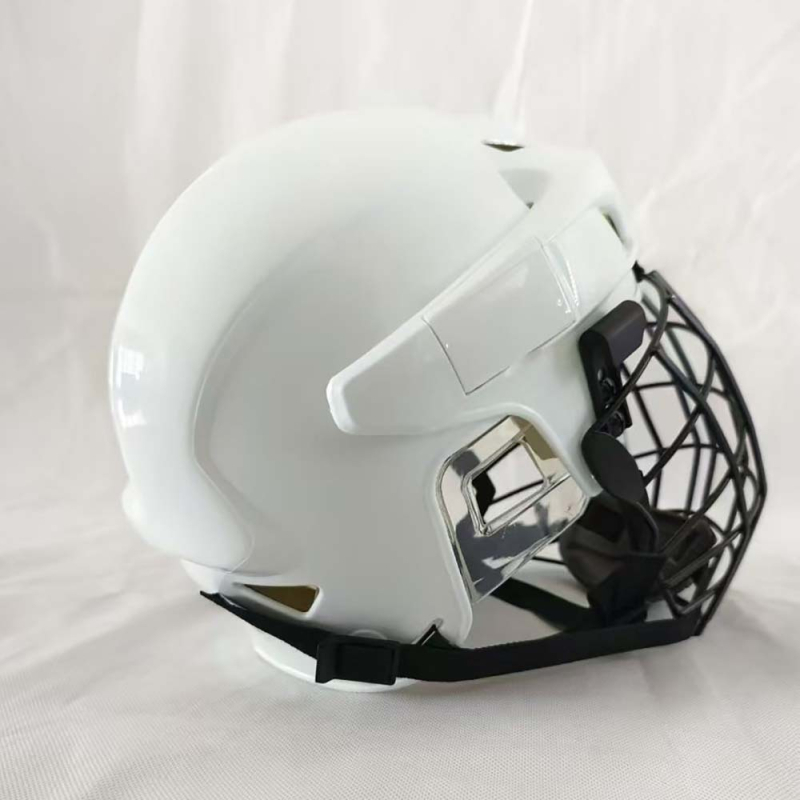 BENLEE MZ pilna sejas aizsardzības hokeja ķivere, materiāls PC + putas, galvas aizsardzība hokejam uz ledus, riteņhokejam un sausajam hokejam