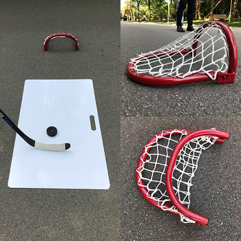 Hokeja vārti no oglekļa tērauda, salokāmi un pārnēsājami, pielāgojami, piemēroti ledus un sniegu sportiem