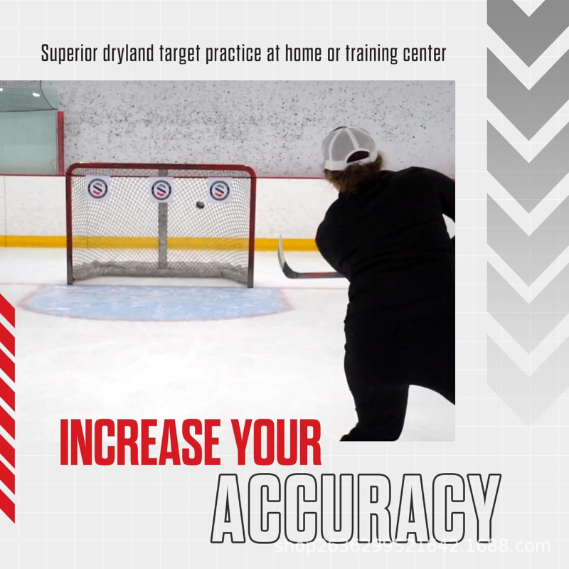 Στόχος για χόκεϊ – εσωτερικό γκολ – βελτιώνει την ακρίβεια στο πάγο ή εκτός γηπέδου; ύφασμα σημαίας από πολυεστερικό, πλαστικό κοντά σημαίας; μηχανική εκτύπωση λογοτύπου; μοτίβα: Ζώδιο, Καρτούν, Κύκλος, Αγάπη, Κείμενο