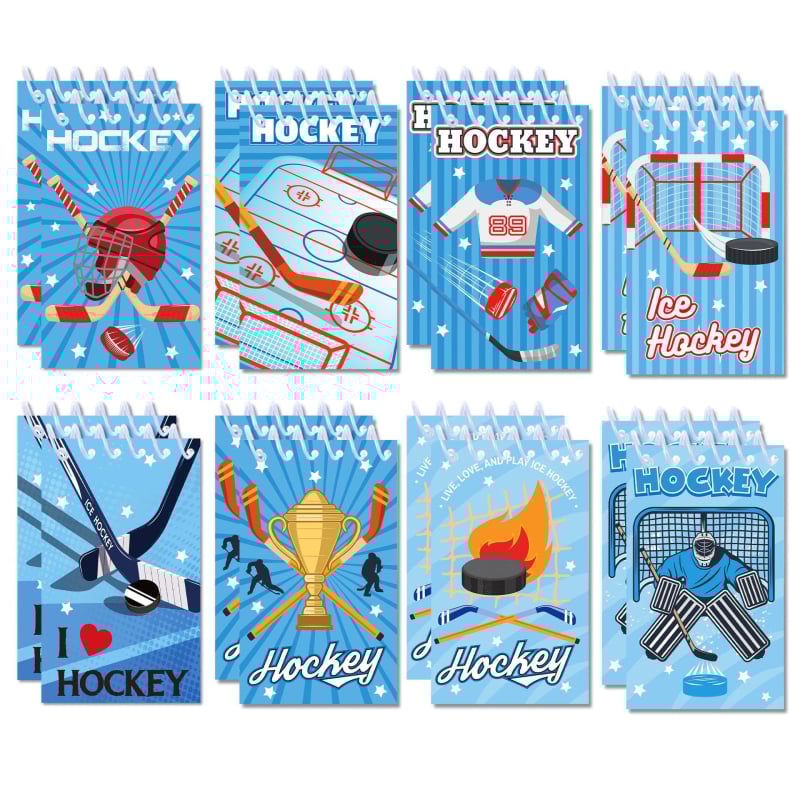 XQ023 Hoki-teemaline spiraalne märkmik, vertikaalse avamisega, kaasaskantav, bränd Yidian, 16 lehte, 80 g paber, kohandamine saadaval