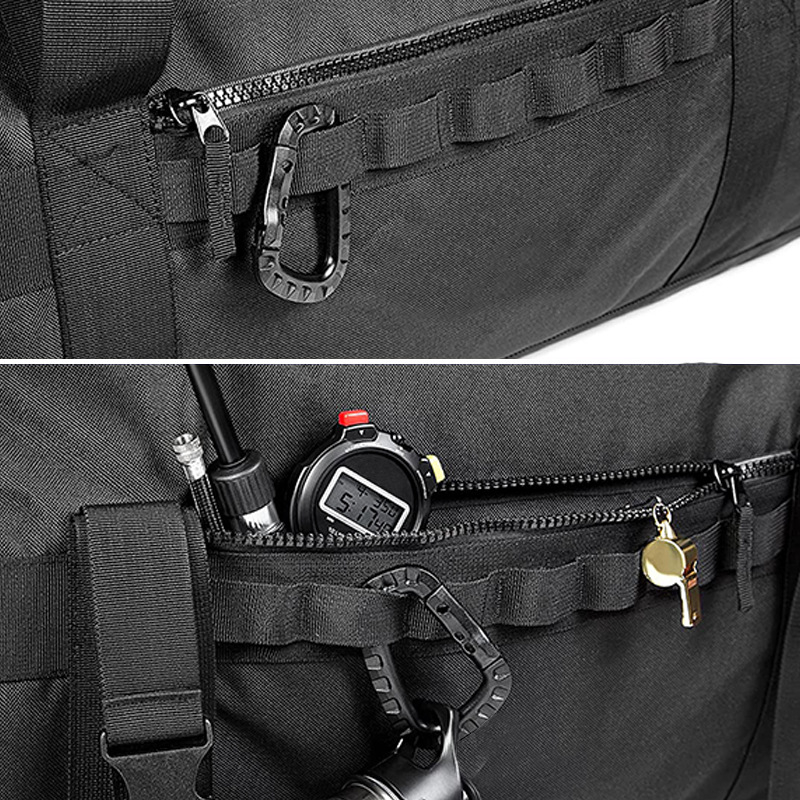 Geantă de voiaj cu capacitate 36-55L, material Oxford, impermeabilă și respirabilă, buzunar interior cu fermoar, curea de umăr unică