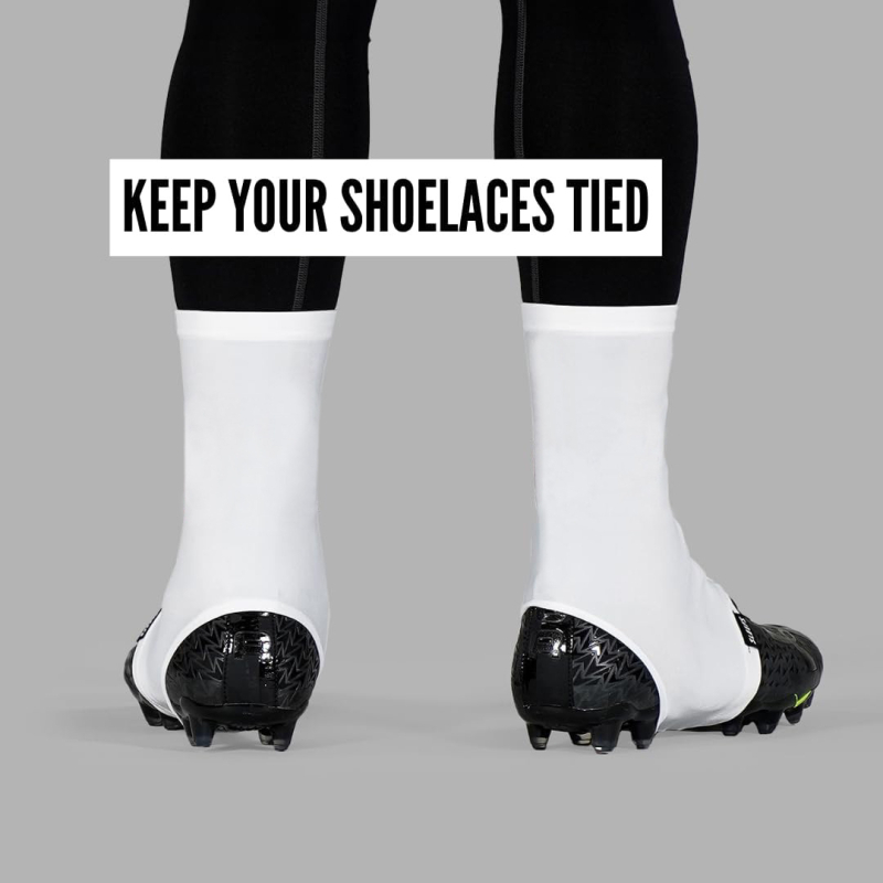 Neslydintys kojų dangteliai su dantukais sportui – nailonas + spandeksas, siuvimas mašina, individualizavimas galimas, logotipo spauda galima