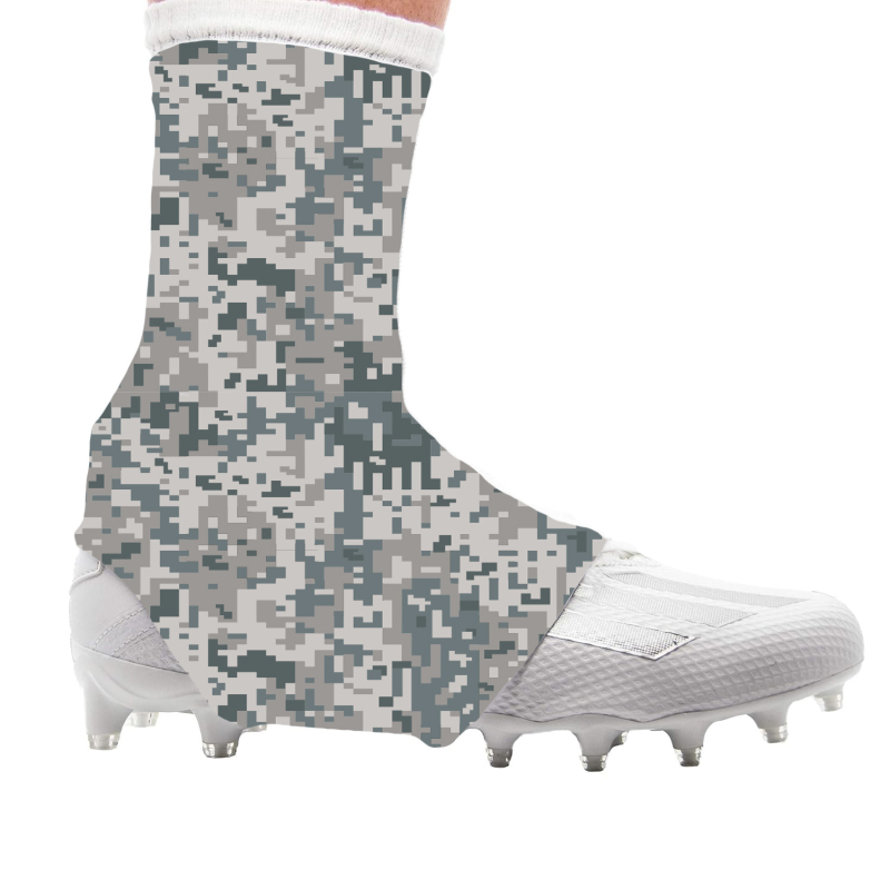 Neslydintys kojų dangteliai su dantukais sportui – nailonas + spandeksas, siuvimas mašina, individualizavimas galimas, logotipo spauda galima