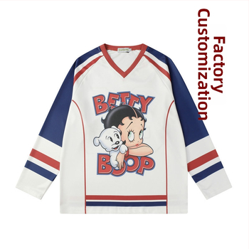 Ledus hokeja uniforma pēc pasūtījuma, digitālās sublimācijas druka, ātri žūst, 100% poliesters, pieaugušajiem, unisex