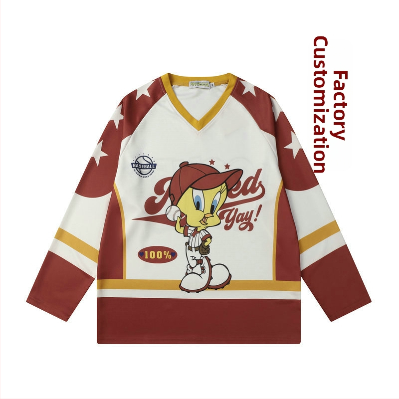 Ledus hokeja uniforma pēc pasūtījuma, digitālās sublimācijas druka, ātri žūst, 100% poliesters, pieaugušajiem, unisex