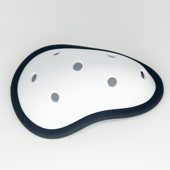 Storas kirkšnies apsauginis korpusas kovos menų treniruotėms – suaugusiems ir vaikams, PP medžiaga; tinka kovos menams, hokejui, regbiui