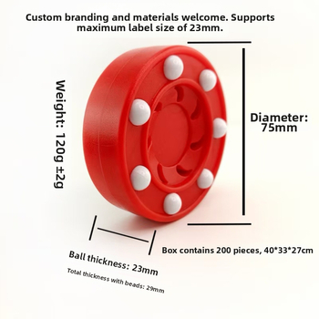 ABS hokeja puck treniņiem un spēlēm, Izcelsme: Huizhou, Zīmols: Other