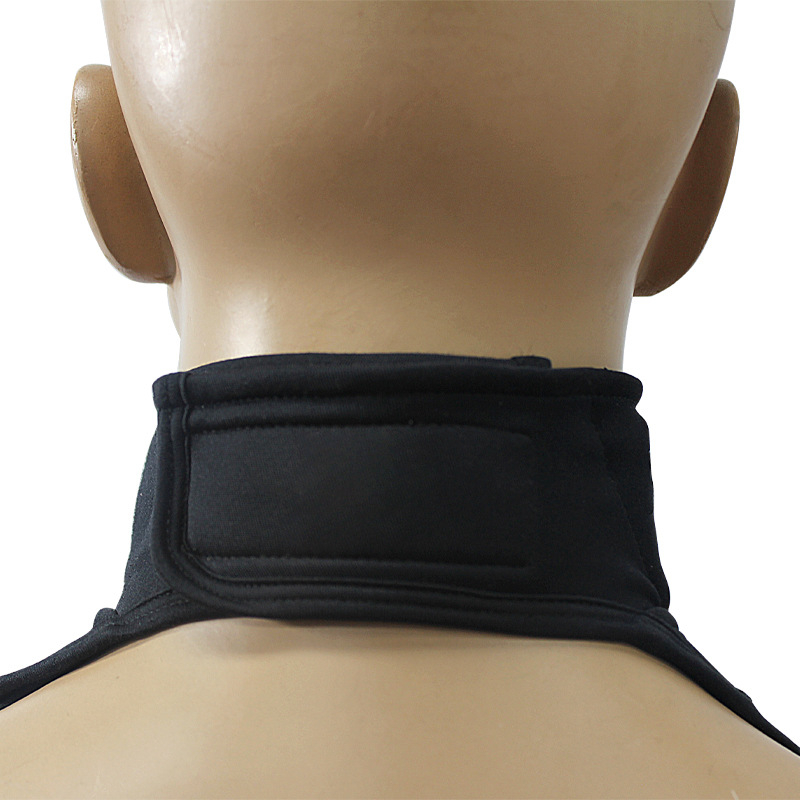 Poliesterinė kaklo apsauga ledo hokejui – sustiprinta kaklo apsauga hokejui ir ekstremaliems sportams, kvėpuojanti