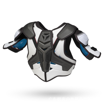 Nailoninė hokeja apsauga su pečių apsauga, universali aprėptis ir logotipo pritaikymas