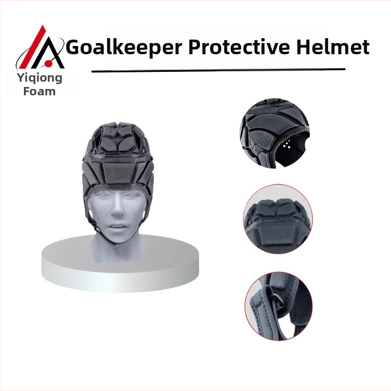 Sporta aizsargķivere EVA putas, elpojoša, pret triecienu, vārtsargam regbijā/baseballā/hokejā/futbolā, regulējama, preces kods Yq-tk0043