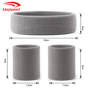 Nylon kötött sportos karkötő és fejpánt - Fő anyag: Nylon 85% + latex filament 15%; izzadság-elvezető; alkalmas futásra, edzésre, kerékpározásra, túrázásra