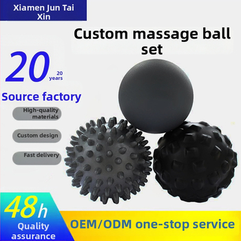 Lacrosse fascialmasāžas komplekts – gumijas masāžas bumbiņas; zīmols JTX; logotipa druka pieejama; apstrāde un personalizācija: pieejama; piemērots fitnesa aprīkojumam, fitnesam un skaistumam, sporta tendencēm, deju kustībām