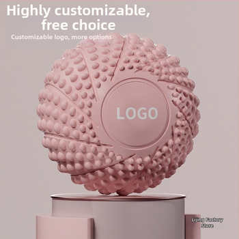 Dubultā fascijas masāžas bumba kājai un gūžas atslābināšanai, jogas kāju masāžas bumba