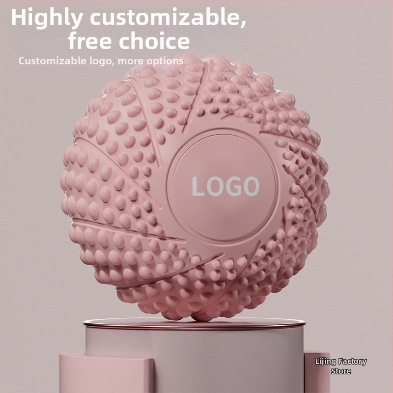 Dubultā fascijas masāžas bumba kājai un gūžas atslābināšanai, jogas kāju masāžas bumba