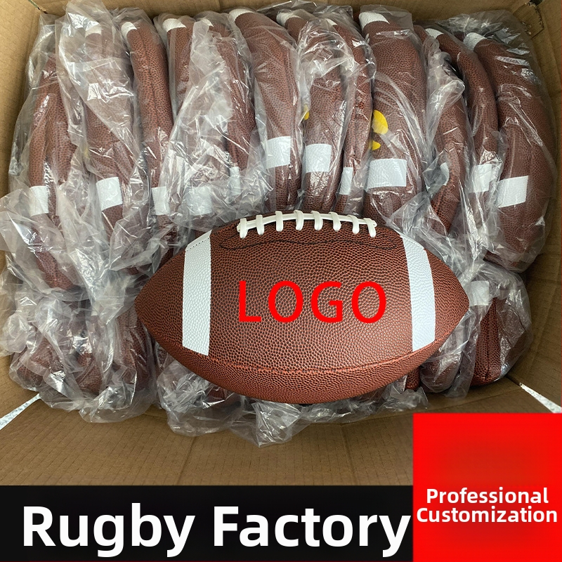 PU regbio kamuolys treniruotėms Nr. 9, mašininis siuvimas, logotipo atspaudas galimas, Amerikos stilius