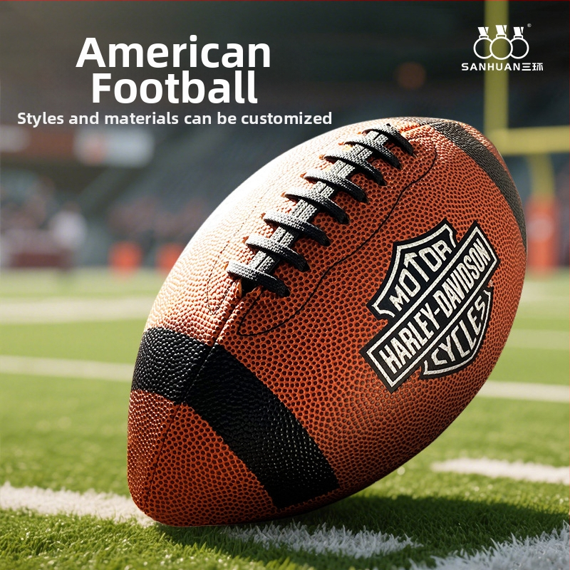 Rugby treniruotės kamuolys, PU medžiaga, neslidus, atsparus dilimui, siūtas mašininiu siuvimu, vaikams, paaugliams ir suaugusiems