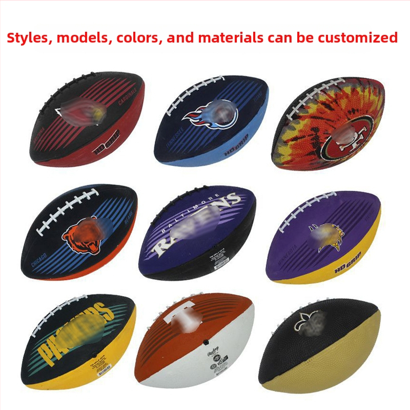 Rugby treniruotės kamuolys, PU medžiaga, neslidus, atsparus dilimui, siūtas mašininiu siuvimu, vaikams, paaugliams ir suaugusiems