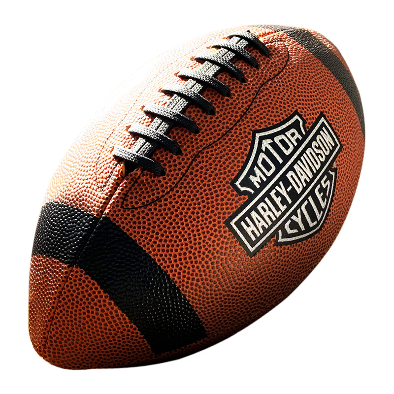 Rugby treniruotės kamuolys, PU medžiaga, neslidus, atsparus dilimui, siūtas mašininiu siuvimu, vaikams, paaugliams ir suaugusiems