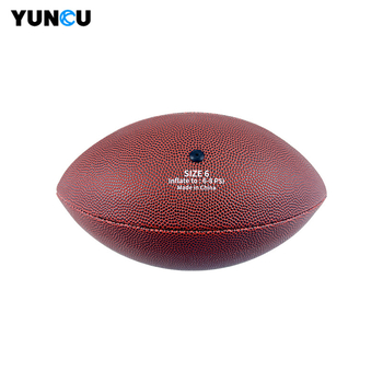 Amerikietiško futbolo kamuolys – PVC medžiaga, siuvama mašina, pritaikomas apdorojimas, spausdinamas LOGO
