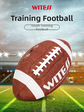 Regbio kamuolys WITESS, sintetinė oda, mašininis siuvimas