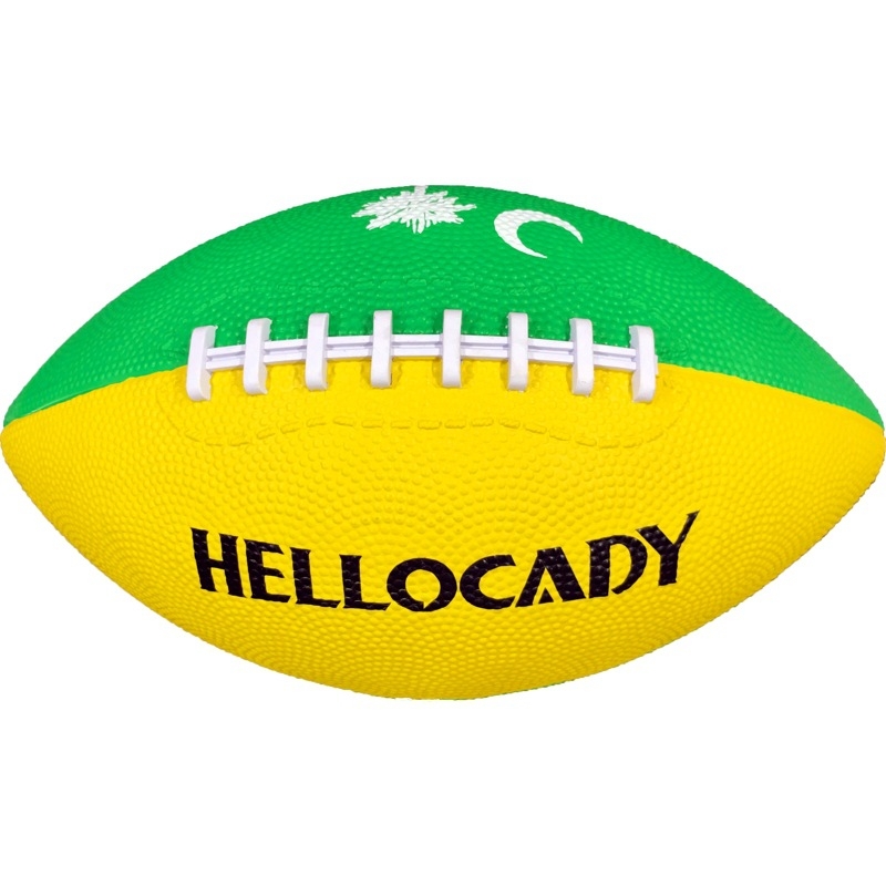Rugby lopta od gume – Vulkanizirani šavovi; Mogućnost prilagodbe; Ispisan logotip; Marke HELLOCADY