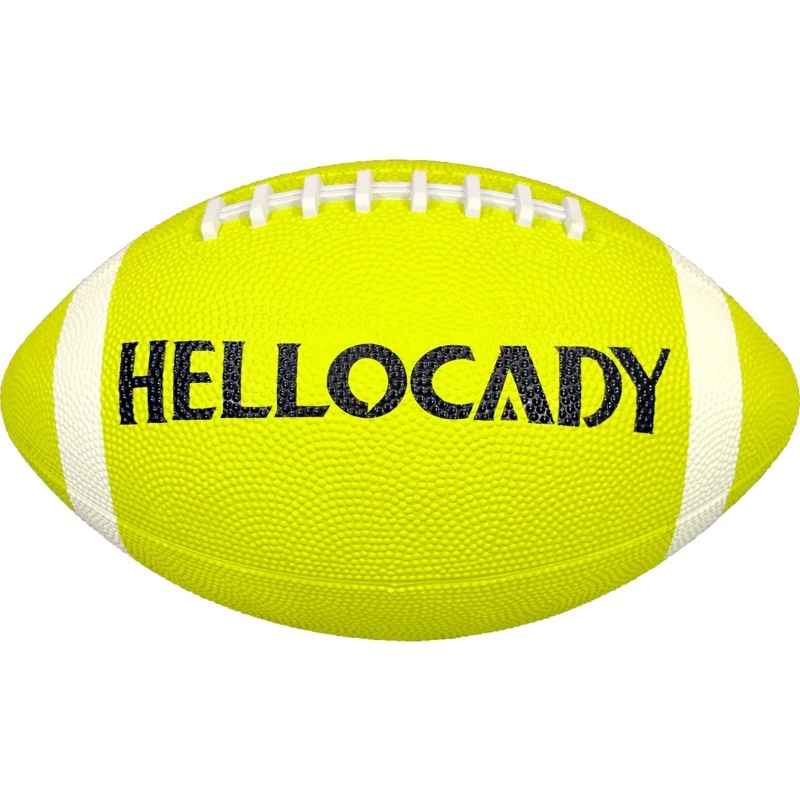 Rugby lopta od gume – Vulkanizirani šavovi; Mogućnost prilagodbe; Ispisan logotip; Marke HELLOCADY