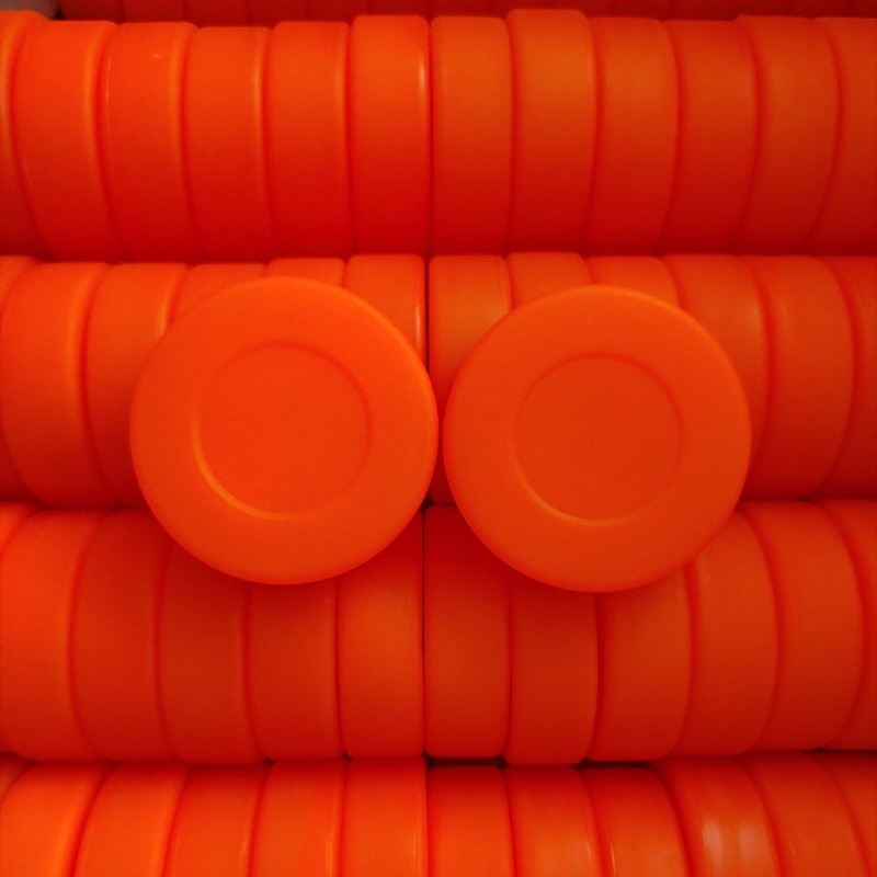 PVC hokeja diska treniņam – Xinheng, PVC materiāls, logotipa druka pieejama, pielāgošana pieejama, piemērots hokejam