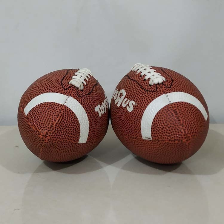 PP anyagú rögbi labda, gépi varrással, edzéshez felnőttek és gyerekek számára