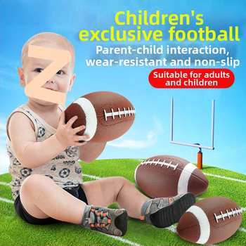 Loptu na vlajkový futbal pre deti na tréning, guma, lepené švy, bez loga