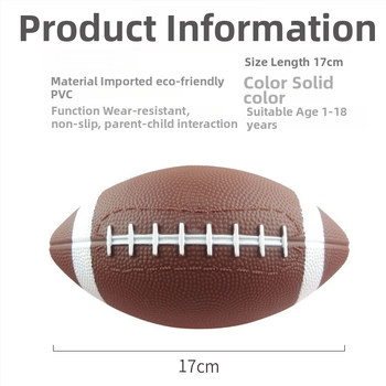 Loptu na vlajkový futbal pre deti na tréning, guma, lepené švy, bez loga